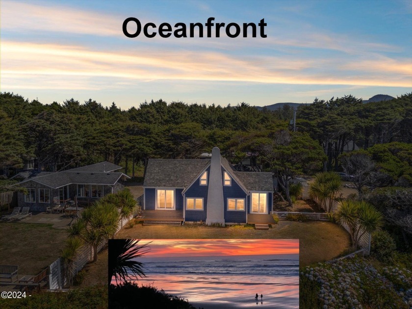 Experience the allure of this oceanfront beach cottage, just few - Beach Home for sale in Yachats, Oregon on Beachhouse.com