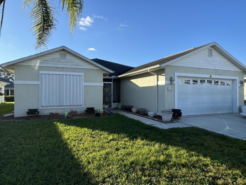 3 bed 2 bath 2 car garage situated in Spanish Lakes Fairways 55+ - Beach Home for sale in Fort Pierce, Florida on Beachhouse.com