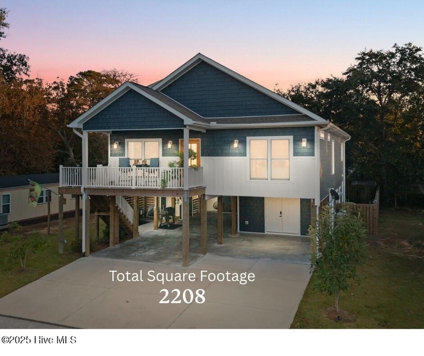 Built in 2023, this 3-bedroom, 3-bath home on East Yacht Drive - Beach Home for sale in Oak Island, North Carolina on Beachhouse.com