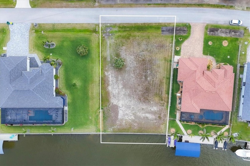 This stunning South Gulf Cove lot offers 80 feet of concrete - Beach Lot for sale in Port Charlotte, Florida on Beachhouse.com