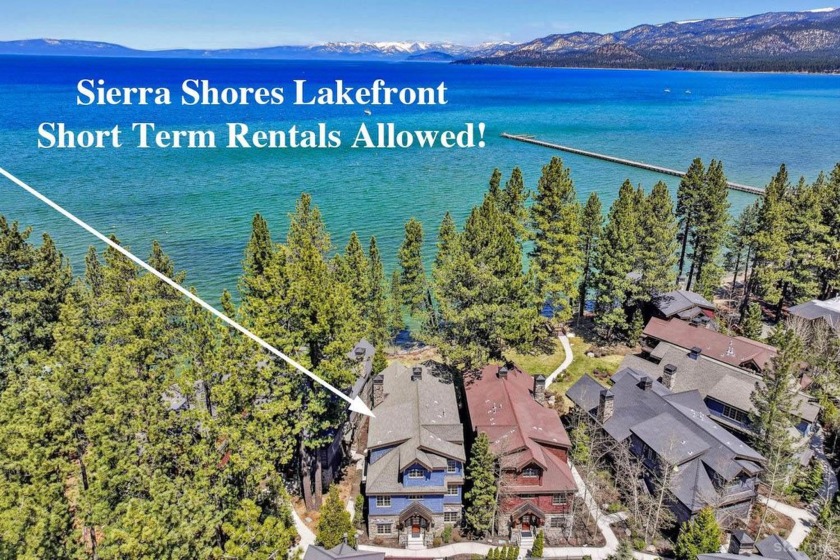 Sierra Shores Lakefront!This 1/2-share luxury townhome offers a - Beach Home for sale in South Lake Tahoe, California on Beachhouse.com