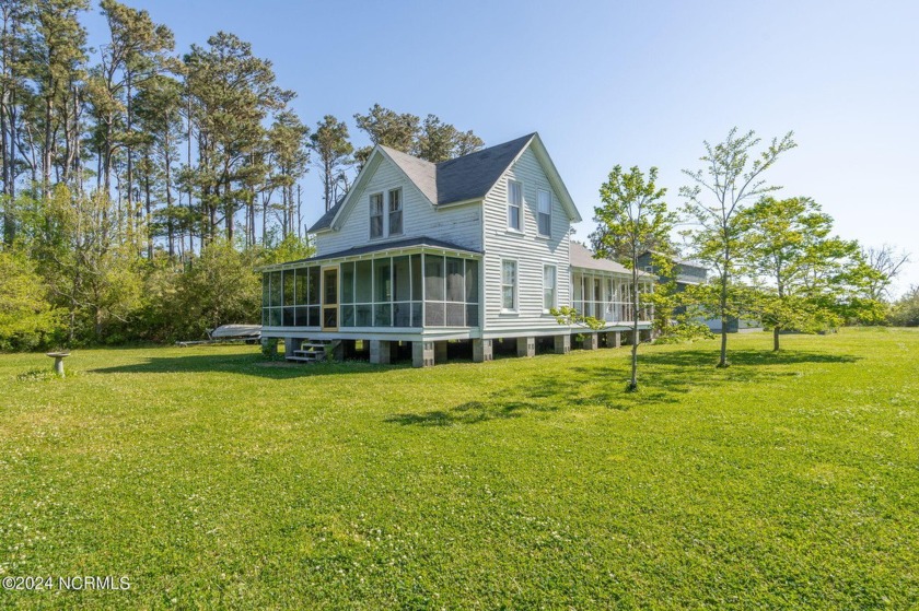 Built circa 1880, this exceptional residence comes with a - Beach Home for sale in Davis, North Carolina on Beachhouse.com