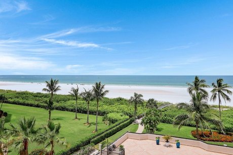 Enjoy the beauty oi the pristine white sandy beach and turquoise - Beach Condo for sale in Marco Island, Florida on Beachhouse.com