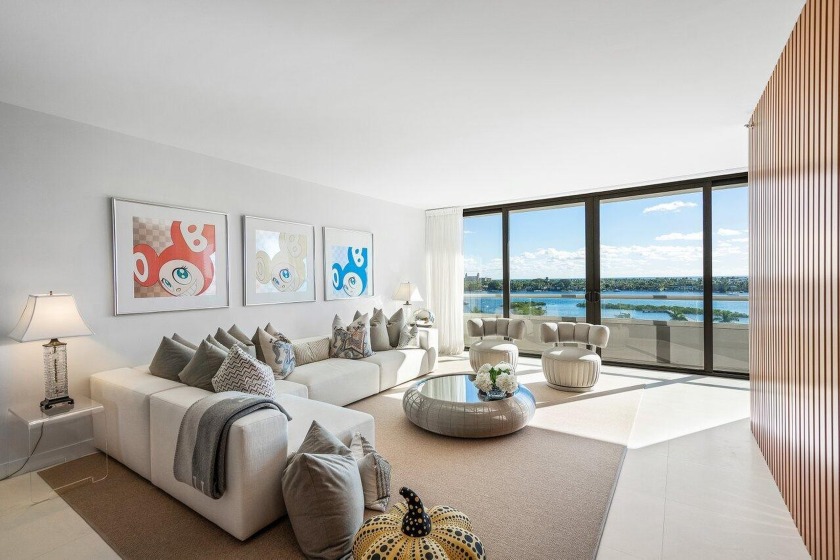 This Dramatic Contemporary is situated on a coveted south/east - Beach Condo for sale in West Palm Beach, Florida on Beachhouse.com