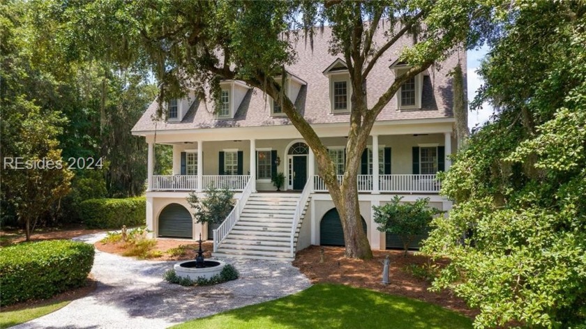 Lovely southern home situated on one of the prettiest lots on - Beach Home for sale in Daufuskie Island, South Carolina on Beachhouse.com