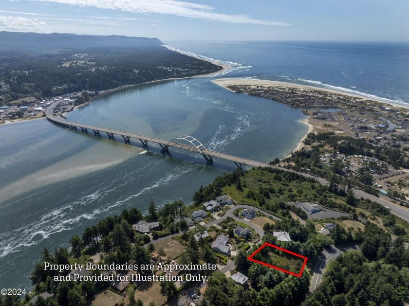 Cleared .50 acre Ocean View lot in the desired Alsea Highlands - Beach Lot for sale in Waldport, Oregon on Beachhouse.com