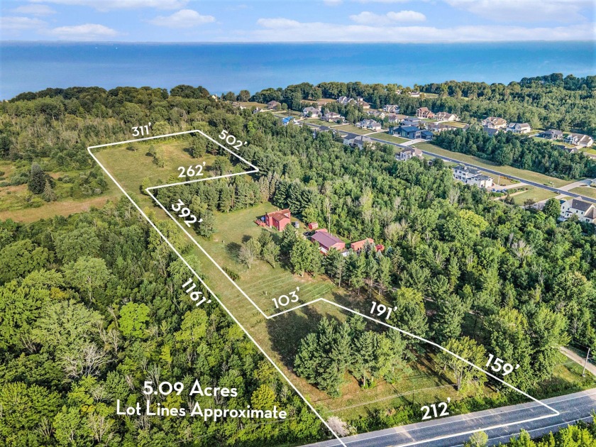 Discover 5.09 acres of pure natural beauty, where lush landscape - Beach Acreage for sale in South Haven, Michigan on Beachhouse.com