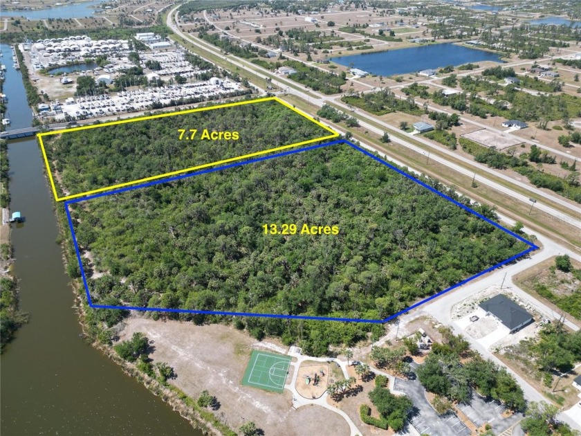 13.29 Acres of Prime Commercial Land For Sale. The subject - Beach Acreage for sale in Port Charlotte, Florida on Beachhouse.com
