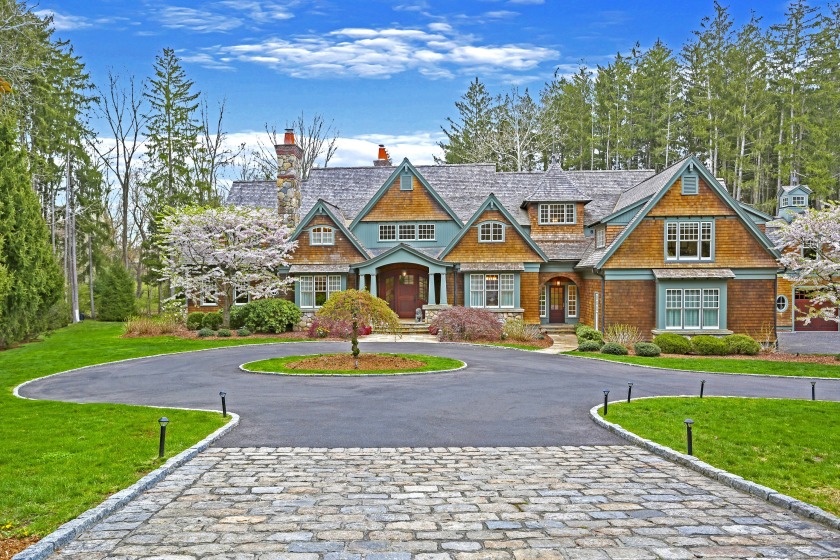 This Custom Built Adirondack Estate boasts over 10,000 - Beach Home for sale in Westport, Connecticut on Beachhouse.com