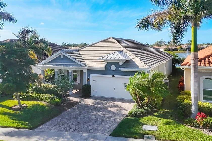 Exceptional Water & Clubhouse View on a Premium Lot in - Beach Home for sale in Venice, Florida on Beachhouse.com
