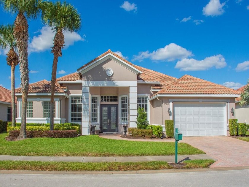 Enjoy spectacular Golf & Water views in the desirable Briarcliff - Beach Home for sale in Port Saint Lucie, Florida on Beachhouse.com