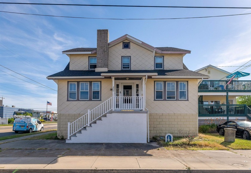 Seashore home with tons of old-world charm - such as the vintage - Beach Home for sale in North Wildwood, New Jersey on Beachhouse.com