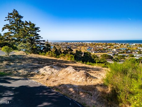 Enjoy incredible ocean and bay views from The Lookout, Lot 3 - Beach Acreage for sale in Waldport, Oregon on Beachhouse.com