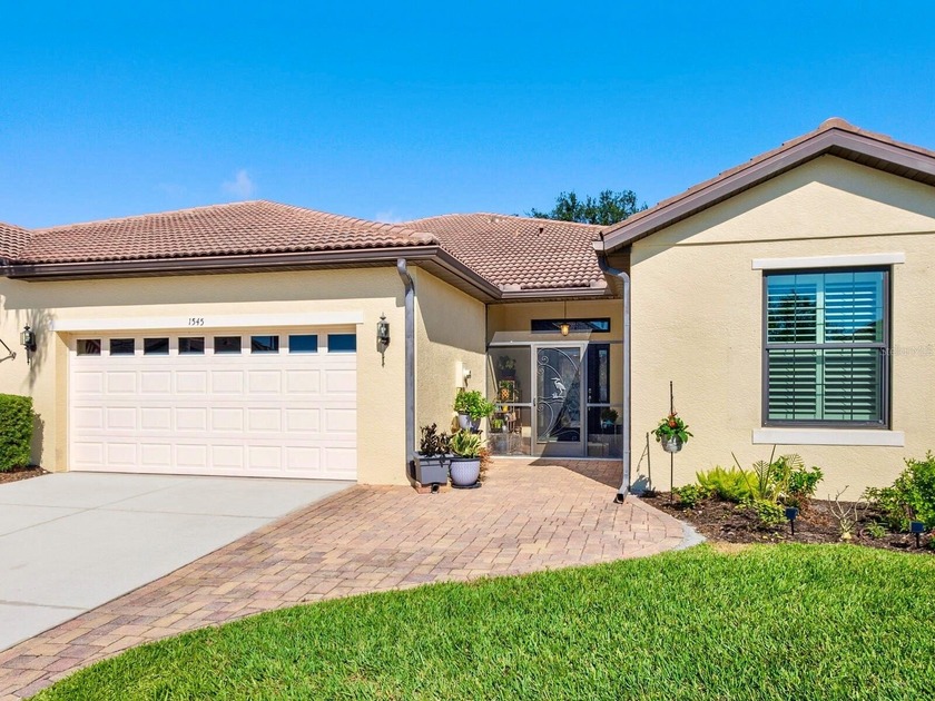 SPACIOUS Giovanni floor plan! Enjoy LAKE VIEWS from this - Beach Home for sale in Venice, Florida on Beachhouse.com