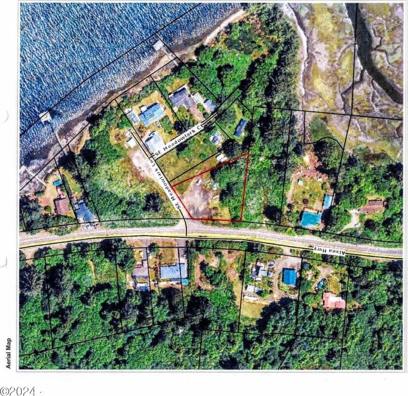 Large flat .59-acre property close to bay, beach's & town - Beach Lot for sale in Waldport, Oregon on Beachhouse.com