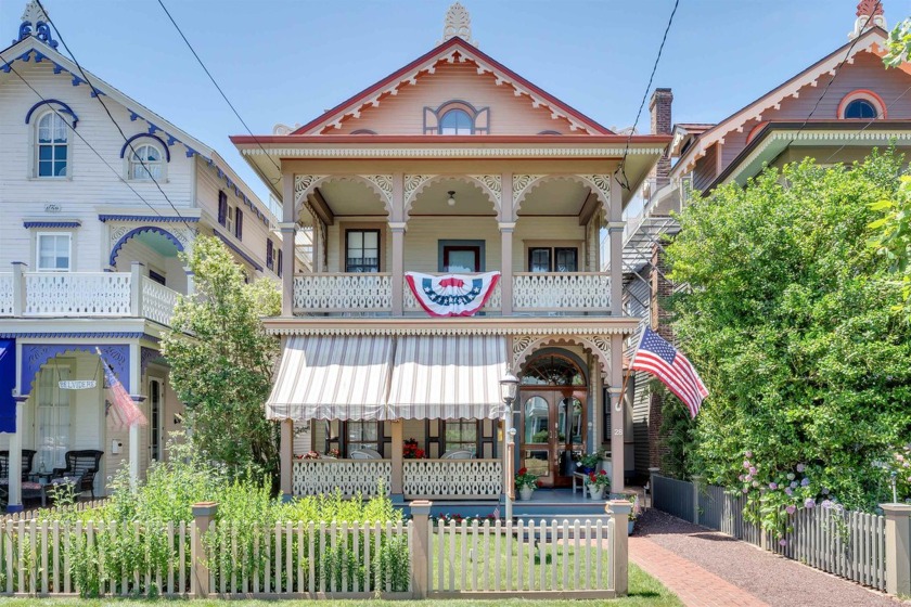 *WOODWORKERS MASTERPIECE* The 1869 historic Gingerbread House - Beach Home for sale in Cape May, New Jersey on Beachhouse.com