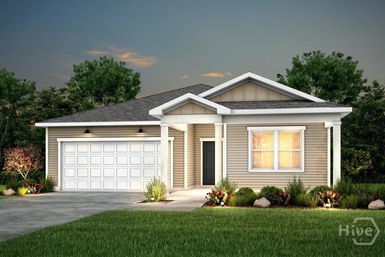 New Construction! Ready Now! The Dunlin is a single story home - Beach Home for sale in Richmond Hill, Georgia on Beachhouse.com