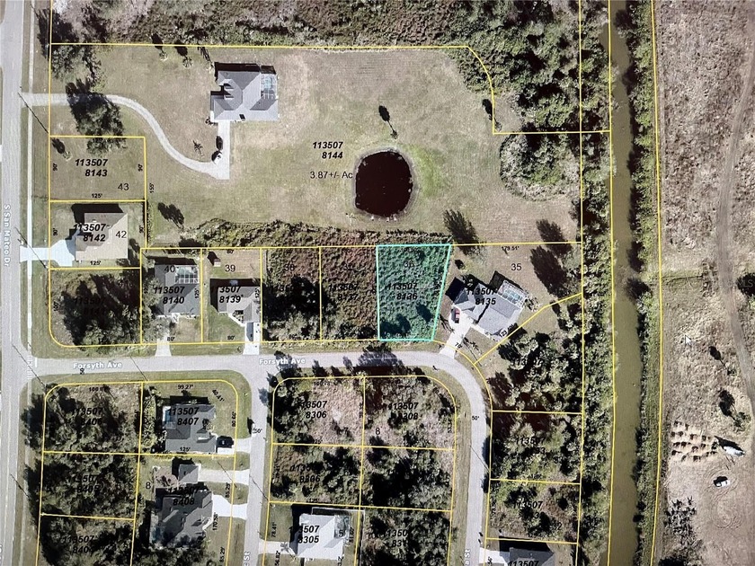 NOT FLOOD ZONE!Build your dream home on this residential single - Beach Lot for sale in North Port, Florida on Beachhouse.com