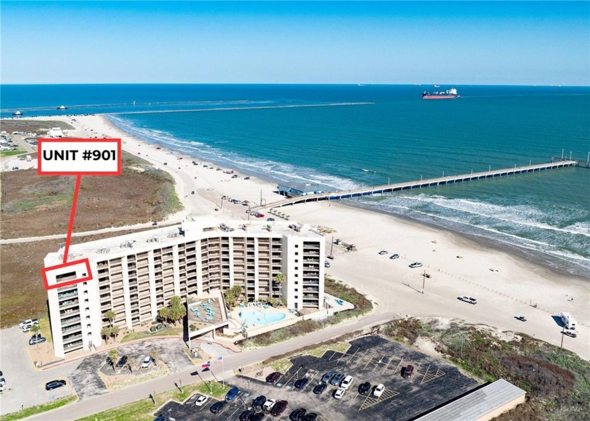 Rarely available top floor unit with 2 bedrooms, 2 bathrooms - Beach Condo for sale in Port Aransas, Texas on Beachhouse.com