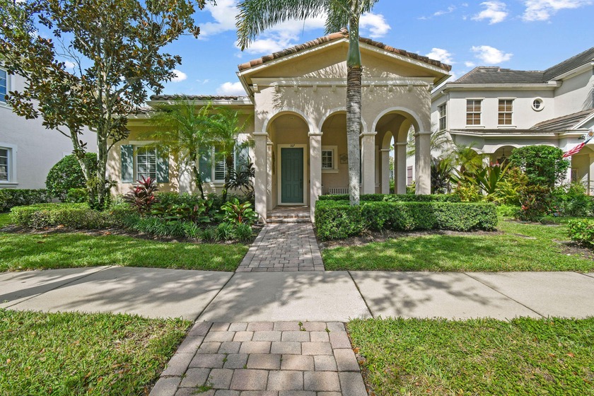 Thoughtfully designed & rarely available, this single-story home - Beach Home for sale in Jupiter, Florida on Beachhouse.com