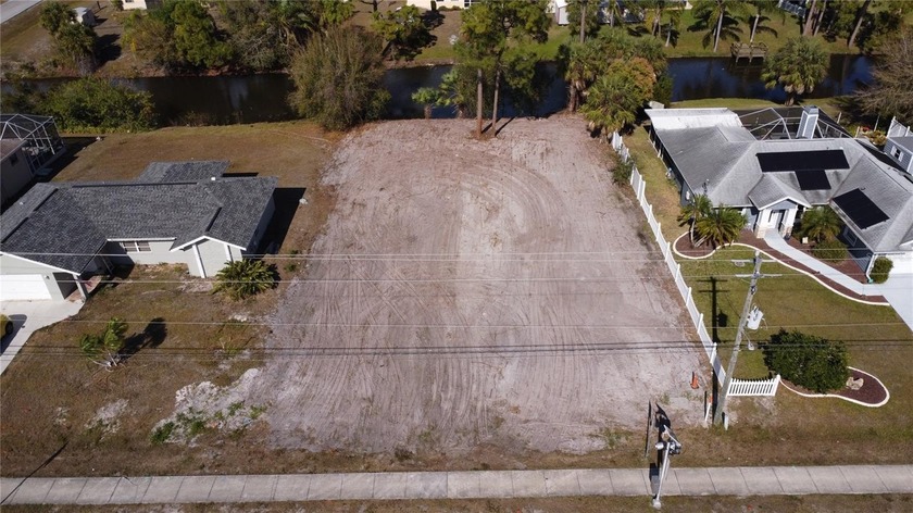 CALLING ALL BUILDERS.....BUILDABLE.... WATERFRONT..... CLEARED - Beach Lot for sale in Port Charlotte, Florida on Beachhouse.com