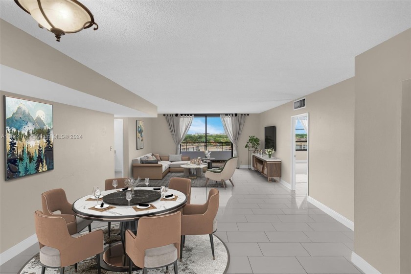 Exceptionally large, 1700 sq ft interior 2-2 split bedroom unit - Beach Condo for sale in Hallandale Beach, Florida on Beachhouse.com