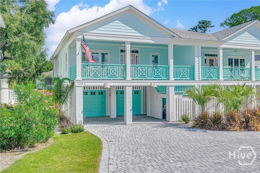 Welcome to Coral Cottage, a fabulous turnkey commercial - Beach Townhome/Townhouse for sale in Tybee Island, Georgia on Beachhouse.com