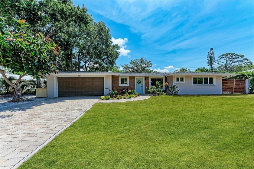 Step into this updated mid-century 3-bedroom, 2-bath home with a - Beach Home for sale in Sarasota, Florida on Beachhouse.com