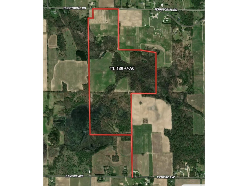 For Sale: Tract 1 - Exceptional 139 acre Buildable Recreational - Beach Acreage for sale in Benton Harbor, Michigan on Beachhouse.com