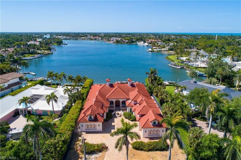 Arguably one of the finest bay view lots in all of Port Royal - Beach Home for sale in Naples, Florida on Beachhouse.com