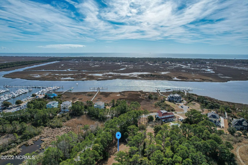 Enjoy serene views from a bluff lot in this gated community of - Beach Lot for sale in Southport, North Carolina on Beachhouse.com