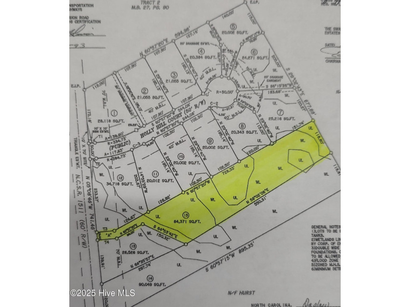 1.9 Acre lot on Hammocks Beach Rd. ONWASA Water and Sewer at - Beach Lot for sale in Swansboro, North Carolina on Beachhouse.com