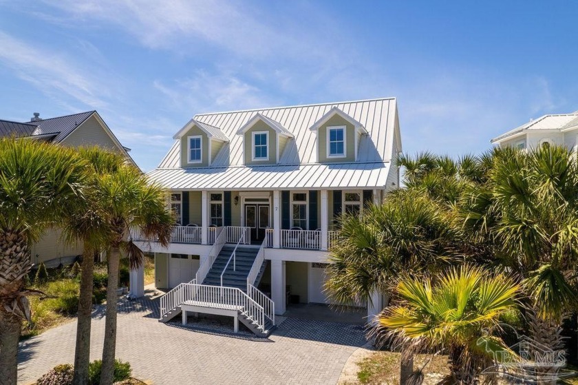 Nestled among mature palm trees, with short walks to access the - Beach Home for sale in Pensacola Beach, Florida on Beachhouse.com