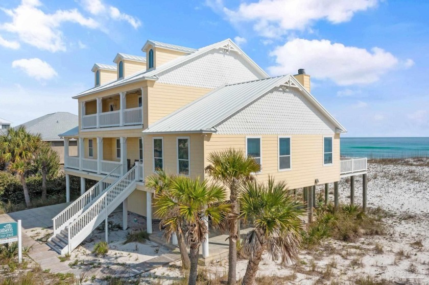 Experience unparalleled luxury living in this custom-built Gulf - Beach Home for sale in Pensacola Beach, Florida on Beachhouse.com