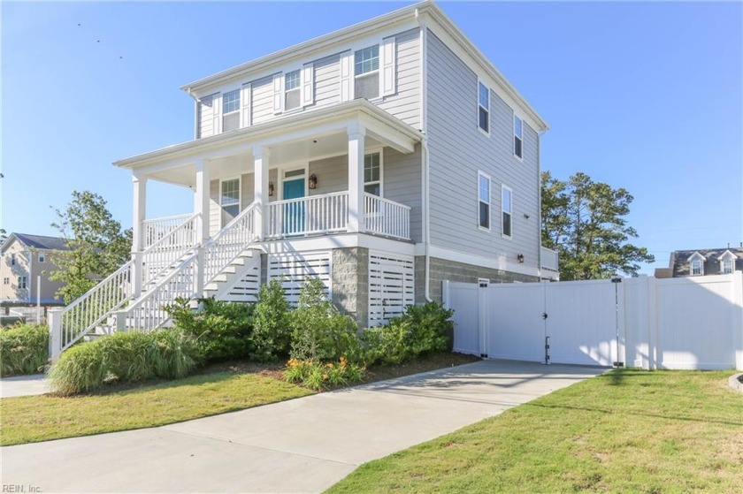 This beautiful home was built in 2020, located in East Ocean - Beach Home for sale in Norfolk, Virginia on Beachhouse.com