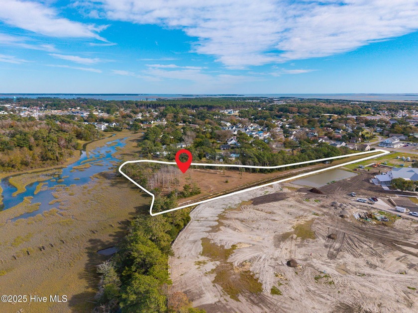 Craft your coastal retreat on this rare 3.4 acre marsh front - Beach Acreage for sale in Beaufort, North Carolina on Beachhouse.com