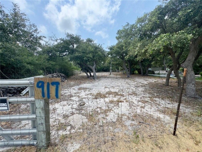 Beautiful 50'X120' fenced lot with Oak Trees. Available City - Beach Lot for sale in Rockport, Texas on Beachhouse.com