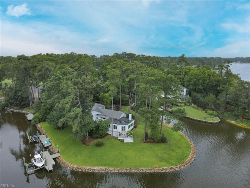 Welcome to your waterfront sanctuary in Birdneck Point. This - Beach Home for sale in Virginia Beach, Virginia on Beachhouse.com