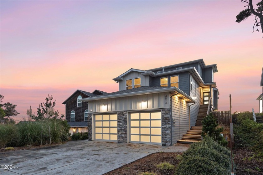 Welcome to this stunning oceanfront home, constructed in 2020 - Beach Home for sale in Lincoln City, Oregon on Beachhouse.com