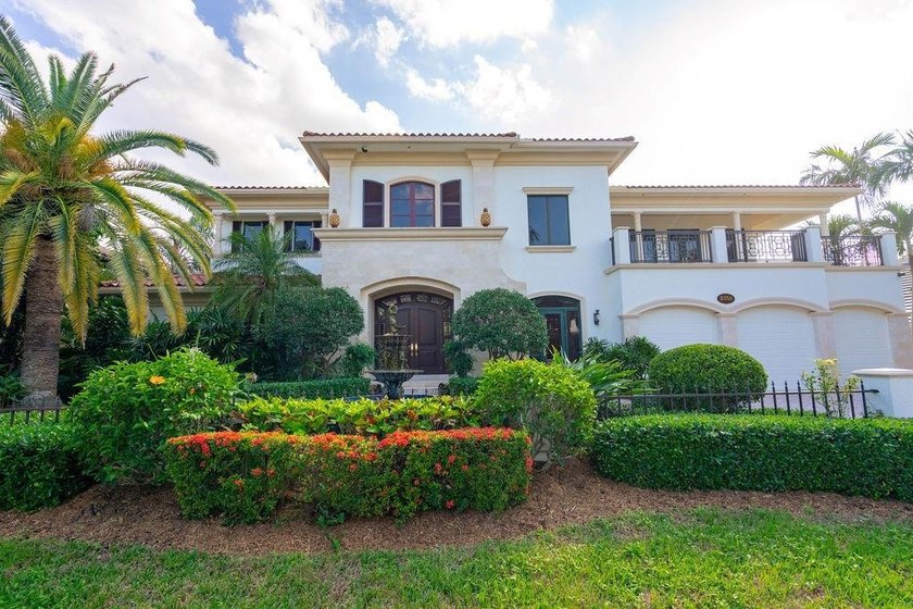 Timeless British West Indies masterpiece featuring 4 bedrooms - Beach Home for sale in Lighthouse Point, Florida on Beachhouse.com