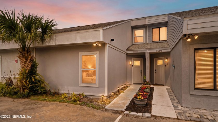 Located in the heart of Vilano Beach, 3904 Windjammer Lane - Beach Townhome/Townhouse for sale in St Augustine, Florida on Beachhouse.com