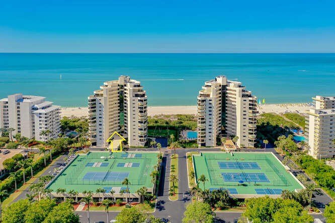 Gorgeous Direct Views of Gulf of Mexico & Marco Island's - Beach Condo for sale in Marco Island, Florida on Beachhouse.com