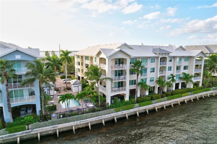 Wide water views with an oversized balcony from this beautiful - Beach Condo for sale in Stuart, Florida on Beachhouse.com
