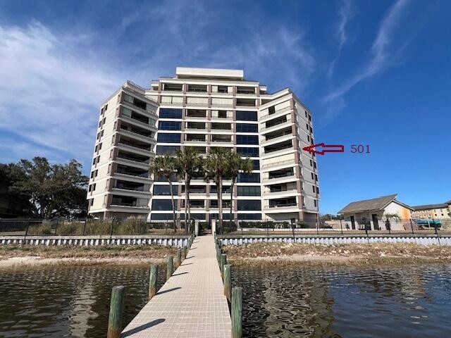Wonderful South Facing 23' long Balcony has a 180 degree view - Beach Condo for sale in Fort Walton Beach, Florida on Beachhouse.com