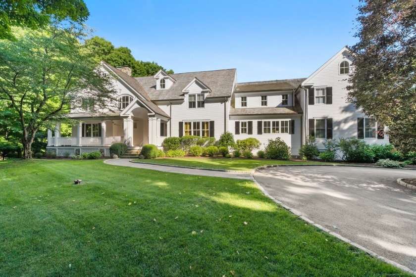 Discover this tranquil 7-bedroom, 8/2-bath estate nestled on - Beach Home for sale in Westport, Connecticut on Beachhouse.com