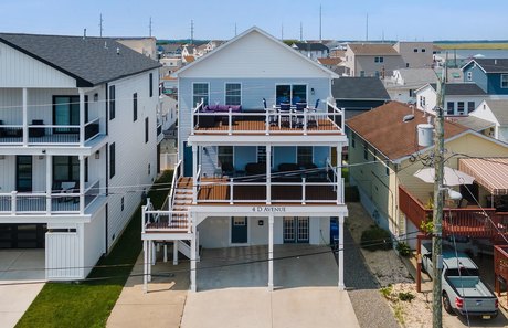 Room for everyone....and a VIEW! This single family home is - Beach Home for sale in West Wildwood, New Jersey on Beachhouse.com