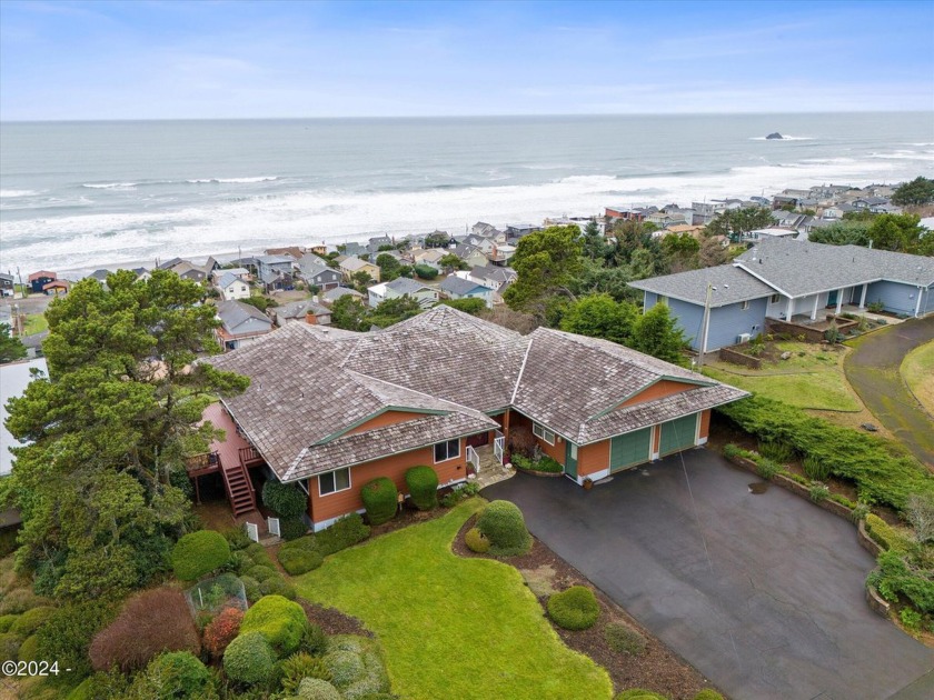 Amazing ocean views, walls of windows overlooking Roads End - Beach Home for sale in Lincoln City, Oregon on Beachhouse.com