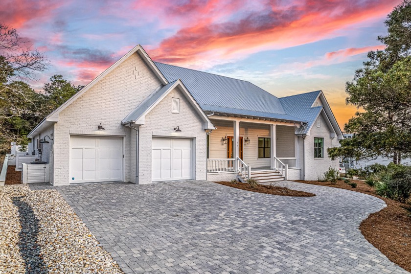 This newly built home was constructed with privacy in mind set - Beach Home for sale in Santa Rosa Beach, Florida on Beachhouse.com