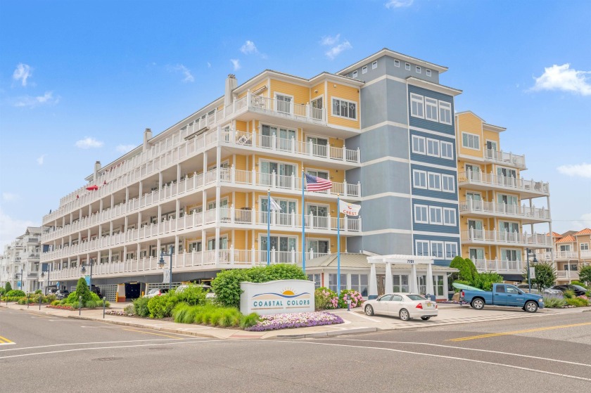 Perched on the 4th floor of the Coastal Colors Condominiums - Beach Condo for sale in Wildwood Crest, New Jersey on Beachhouse.com