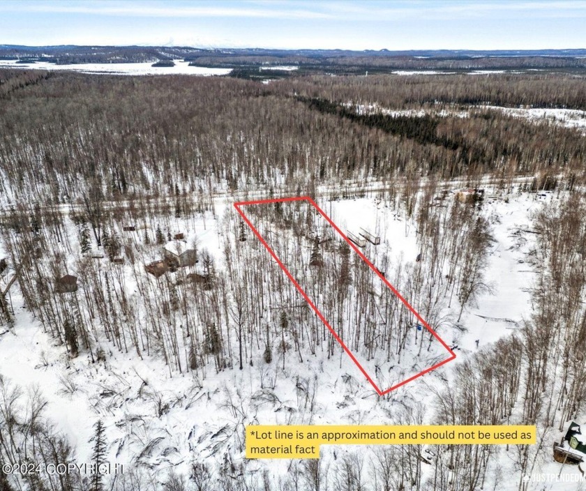 Almost 2 acres with Fish Creek Frontage! Mostly level lot that - Beach Lot for sale in Wasilla, Alaska on Beachhouse.com